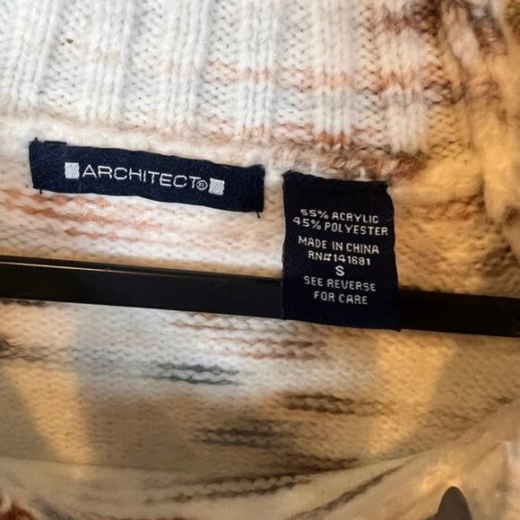 Women Architect Long Sleeve Space Dye Pullover Sweater - Picture 5 of 5